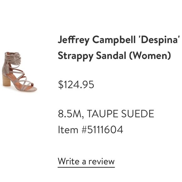 Jeffrey Campbell 'Despina' Strappy Sandal - Picture 9 of 9
